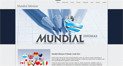 Desktop Screenshot of mundialidiomas.com